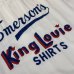 画像8: 50's ”King Louie”　ADVERTISING　RAYON　BOWLING　SHIRTS　WITH　STARS　EMBROIDERY　SIZE表記：L　good embroidery !!