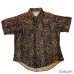 画像2: 80's "ROCKMOUNT"　「LEOPARD」　PATTERN　PRINTED　COTTON　FLANNEL　SHORT　SLEEVE　WESTERN　SHIRTS　MADE IN U.S.A.　SIZE：15 1/2　very rare !! (2)