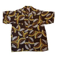 50's MINT CONDITION　”LIONDALE”　ABSTRACT　PATTERN　RAYON　HAWAIIAN　SHIRTS　SIZE表記：M