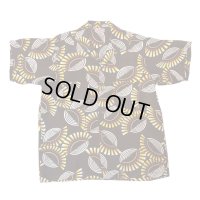 50's MINT CONDITION　”LIONDALE”　ABSTRACT　PATTERN　RAYON　HAWAIIAN　SHIRTS　SIZE表記：M