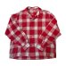 画像1: 50's "DUMONT"　COTTON　CHECKED　PATTERN　LONG　SLEEVE　SHIRTS　SIZE:実寸 XL - (1)