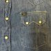 画像4: 50's "Lee  RIDER  SHIRT"  INDIGO  DENIM  WESTERN  SHIRTS    INDIGO DENIM   good condition !!