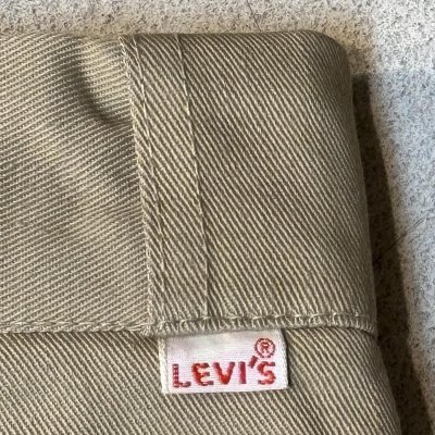 画像19: 50's- DEAD STOCK　WITH　FLASHER　”LEVI'S　Casuals”　CHINO　PANTS　SIZE表記　W 30 × L 32　good making !!