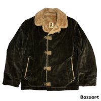 60's "MIGHTY MAC"　MAC-CORD　CORDUROY　JACKET　with FUR LINER　SIZE:36