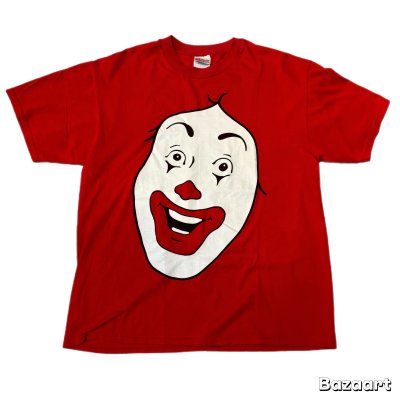 画像1: 90's "Donald McDonald"　PRINTED　Tee　SHIRTS　SIZE：L