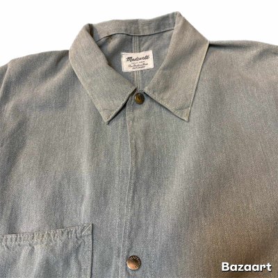 画像3: 50's "MADEWELL"　GRAY　COVERT　WORK　COAT　（SHOP　COAT）　good materials !!