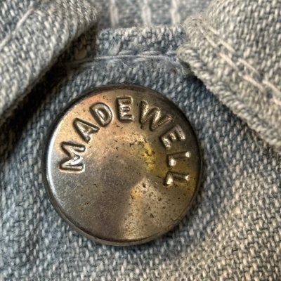 画像4: 50's "MADEWELL"　GRAY　COVERT　WORK　COAT　（SHOP　COAT）　good materials !!