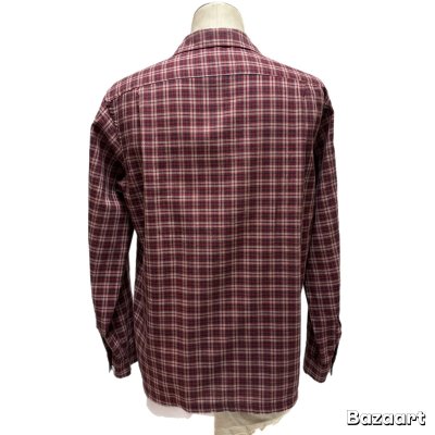 画像17: 50's "Mc GREGOR"　COTTON　ITALIAN　COLLAR　CHECKED　PATTERN　LONG　SLEEVE　SHIRTS　SIZE表記：M