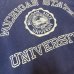 画像5: 50's "HANES　WIND SHIELD"　COLLEGE　PRINTED　OLD　SWEAT SHURTS　SIZE：L　DARK NAVY　　good size !!