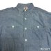 画像9: 70's "kennington"　WORK　CHAMBRAY　SHIRTS　WITH　PRINTED　「MICKEY　MOUSE」　ON THE BACK