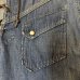 画像5: 50's "MILLER"　LACE UP　PULLOVER　DENIM　WESTERN　SHIRTS　with　DIAGONAL　POCKETS　