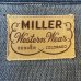 画像2: 50's "MILLER"　LACE UP　PULLOVER　DENIM　WESTERN　SHIRTS　with　DIAGONAL　POCKETS　 (2)