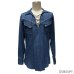 画像14: 50's "MILLER"　LACE UP　PULLOVER　DENIM　WESTERN　SHIRTS　with　DIAGONAL　POCKETS　