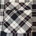 画像8: 40's "MINNESOTA　WOOLEN　CO.”　COTTON　PRINTED　FLANNEL　SHIRTS　BLACK × PINK × WHITE　SIZE：L - XL　good color !!　good size !! (8)