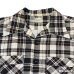 画像4: 40's "MINNESOTA　WOOLEN　CO.”　COTTON　PRINTED　FLANNEL　SHIRTS　BLACK × PINK × WHITE　SIZE：L - XL　good color !!　good size !! (4)