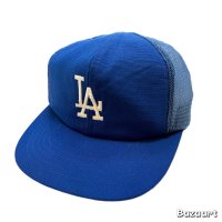 80's OFFICIAL　"MLB"　「LOS ANGELS　DODGERS」　BASEBALL　MESH CAP