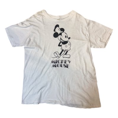 画像1: 80's "VELVA SHEEN"　「MICKY MOUSE」　PRINTED　Tee SHIRTS　SIZE表記：XL