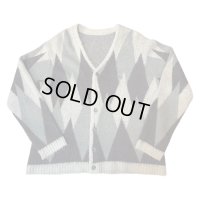 -60's　”DIA　PATTERN”　MOHAIR　KNIT　CARDIGAN　reasonable price !!