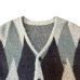 画像4: -60's　”DIA　PATTERN”　MOHAIR　KNIT　CARDIGAN　reasonable price !!