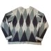 画像2: -60's　”DIA　PATTERN”　MOHAIR　KNIT　CARDIGAN　reasonable price !! (2)