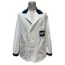 画像21: 40's- "COVERALL　MFG.　CO."　H.B.T.　WHITE × DARK NAVY　2 TONE　COLOR　COVERALL　JACKET　WITH　EMBROIDERY　SIZE表記：44