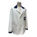 画像24: 40's- "COVERALL　MFG.　CO."　H.B.T.　WHITE × DARK NAVY　2 TONE　COLOR　COVERALL　JACKET　WITH　EMBROIDERY　SIZE表記：44