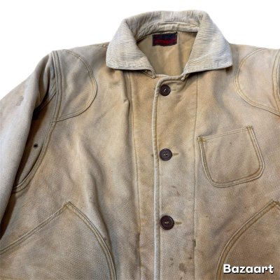 画像9: 30's- "MONTGOMERY　WARD　WESTERN　FIELD”　COTTON　MOLESKIN　HUNTING　JACKET　good size !!　good condition !!