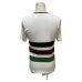 画像15: 60's DEAD STOCK　"MUNSINGWEAR"　WIDE　BORDER　HENRY　NECK　Tee SHIRTS　good design !!