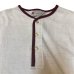 画像8: 60's DEAD STOCK　"MUNSINGWEAR"　WIDE　BORDER　HENRY　NECK　Tee SHIRTS　good design !!