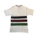 画像4: 60's DEAD STOCK　"MUNSINGWEAR"　WIDE　BORDER　HENRY　NECK　Tee SHIRTS　good design !!