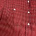 画像4: 50's "Montgomery Ward　PIONEER"　千鳥格子 CHECK PATTERN　PRINTED COTTON FLANNEL SHIRTS　マチ付き