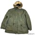 画像5: 1972's 「SKYLINE CLOTHING　CO.」　"U.S.AIR FORCE"　「N-3B」　CAMO. LINING　COTTON　MODIFIED　FRYING　JACKET　SIZE:XL　rare !!