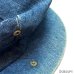 画像9: 70's "LEVI'S"　OFFICIAL　DENIM　PATCH WORK　OLD DENIM　NEWSBOYS HAT