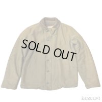 early 40's "World War 2"　「U.S.NAVY」　COTTON　PIQUE（ピケ）　”N-1”　DECK　JACKET　WITH　STENCIL　SIZE表記：42　very beautiful !!　everything original !!