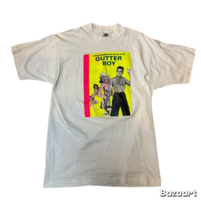 画像1: 80's MINT CONDITION　"FRUIT OF THE LOOM"　「GUTTER BOY」　PRINTED　Tee SHIRTS　SIZE：L