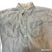 画像6: 50's "TUF NUT"　GRAY　CHAMBRAY　WESTERN　SHIRTS　WITH　DIAGONAL　POCKET　マチ付き　good size !!　good condition !!