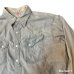 画像9: 50's "TUF NUT"　GRAY　CHAMBRAY　WESTERN　SHIRTS　WITH　DIAGONAL　POCKET　マチ付き　good size !!　good condition !!