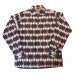 画像1: 50's DEAD STOCK　”OLD　KENTUCKY"　PINK × GRAY × BLACK　「DIA　PATTERN」　COTTON　PRINTED　FLANNEL　PULLOVER　SHIRTS　on book !!　special !!　 (1)