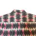 画像6: 50's DEAD STOCK　”OLD　KENTUCKY"　PINK × GRAY × BLACK　「DIA　PATTERN」　COTTON　PRINTED　FLANNEL　PULLOVER　SHIRTS　on book !!　special !!　