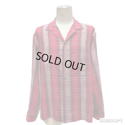 画像11: 60's "Stephens"　RAYON　OMBRE　CHECK　PATTEN　LONG　SLEEVE　SHIRTS　SIZE表記：L　very beautiful !!