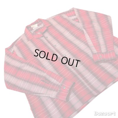 画像7: 60's "Stephens"　RAYON　OMBRE　CHECK　PATTEN　LONG　SLEEVE　SHIRTS　SIZE表記：L　very beautiful !!