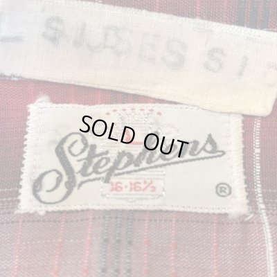 画像2: 60's "Stephens"　RAYON　OMBRE　CHECK　PATTEN　LONG　SLEEVE　SHIRTS　SIZE表記：L　very beautiful !!