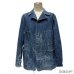 画像22: 40's "OSHKOSH"　DENIM　COVERALL　JACKET　WITH　DOUBLE　CUFFS　good size !!