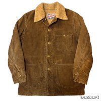 70's "Lee"　「Outerwear」　ALL　COTTON　CORDUROY　COVERALL　JACKET　WITH　BOA　LINER
