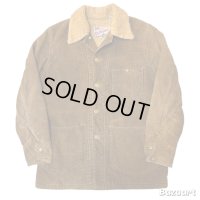 70's "Lee"　「Outerwear」　ALL　COTTON　CORDUROY　COVERALL　JACKET　WITH　BOA　LINER