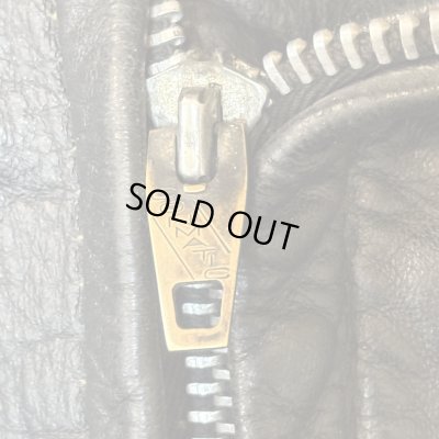 画像12: 50's "PENNEY'S"　「ONE　STAR」　DOUBLE　BREST　LEATHER　JACKET　WITH　DETACHABLE　BOA　COLLAR　good condition !!　good size !!