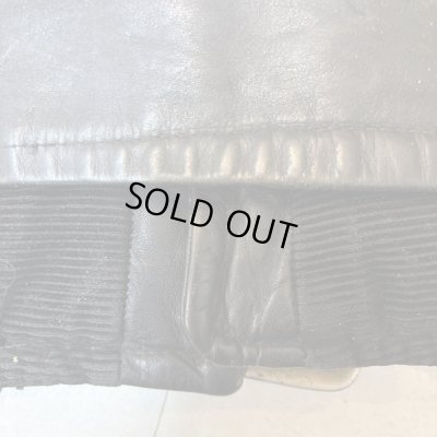 画像23: 50's "PENNEY'S"　「ONE　STAR」　DOUBLE　BREST　LEATHER　JACKET　WITH　DETACHABLE　BOA　COLLAR　good condition !!　good size !!