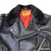 画像3: 50's "PENNEY'S"　「ONE　STAR」　DOUBLE　BREST　LEATHER　JACKET　WITH　DETACHABLE　BOA　COLLAR　good condition !!　good size !! (3)