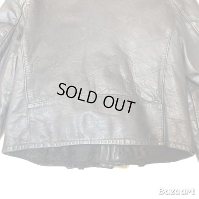 画像19: 50's "PENNEY'S"　「ONE　STAR」　DOUBLE　BREST　LEATHER　JACKET　WITH　DETACHABLE　BOA　COLLAR　good condition !!　good size !!