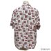 画像19: 50's- "Sears"　ABSTRACT　PATTERN　PRINTED　ORIGINAL　SHORT　SLEEVE　PAJAMAS　SHIRTS　SIZE：LARGE　42 / 44